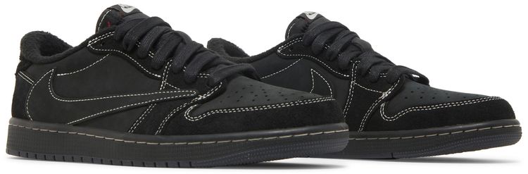 Travis Scott x Air Jordan 1 Retro Low OG SP 'Black Phantom' - 图片 7