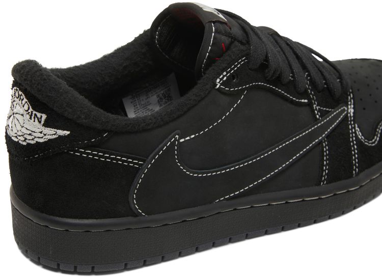 Travis Scott x Air Jordan 1 Retro Low OG SP 'Black Phantom' - 图片 8