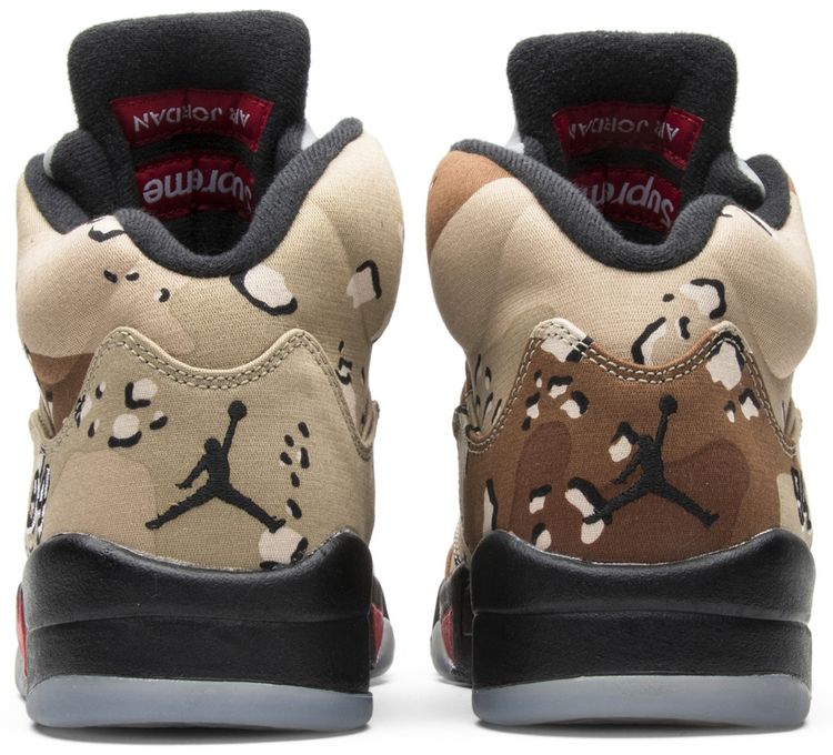 -Buy Supreme x Air Jordan 5 Retro 'Desert Camo' - 824371 201 | GOAT - 图片 6