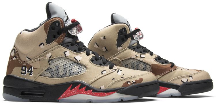 -Buy Supreme x Air Jordan 5 Retro 'Desert Camo' - 824371 201 | GOAT - 图片 8