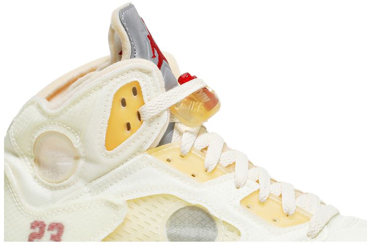 -Buy Off-White x Air Jordan 5 SP 'Sail' - DH8565 100 | GOAT - 图片 2