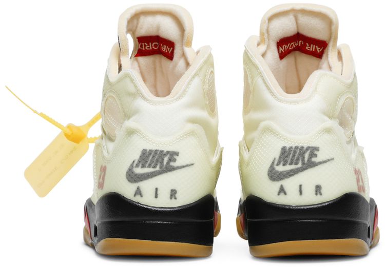 -Buy Off-White x Air Jordan 5 SP 'Sail' - DH8565 100 | GOAT - 图片 6