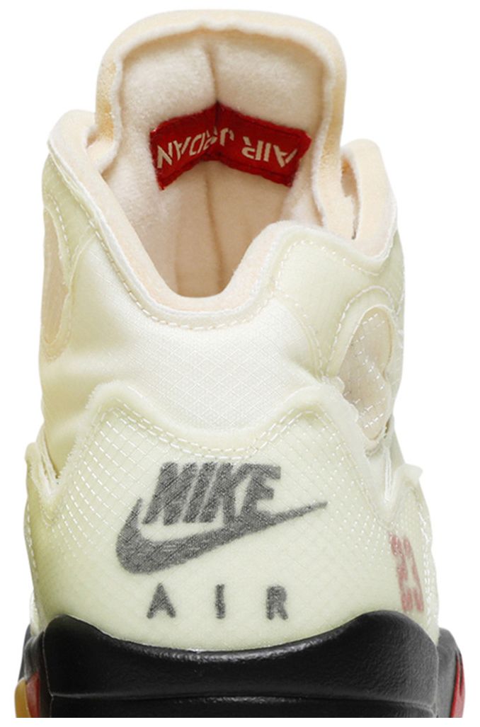 -Buy Off-White x Air Jordan 5 SP 'Sail' - DH8565 100 | GOAT - 图片 7