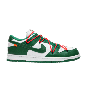 Buy Off-White x Dunk Low 'Pine Green' - CT0856 100 | GOAT