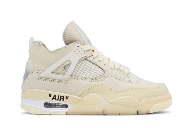 Buy Off-White x Wmns Air Jordan 4 Retro SP 'Sail' - CV9388 100 | GOAT
