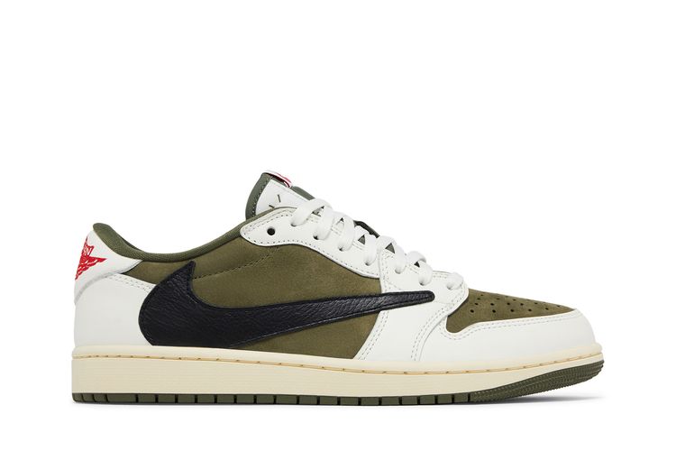 Buy Travis Scott x Air Jordan 1 Retro Low OG SP 'Reverse Olive / Medium Olive' - DM7866 200 | GOAT